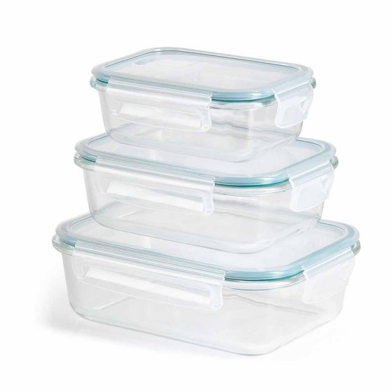 Boîtes de conservation en verre 