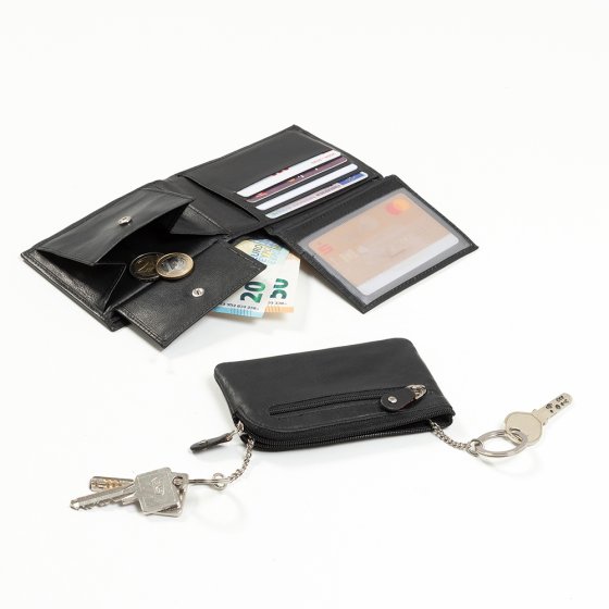 Coffret cadeau : porte-monnaie et étui 