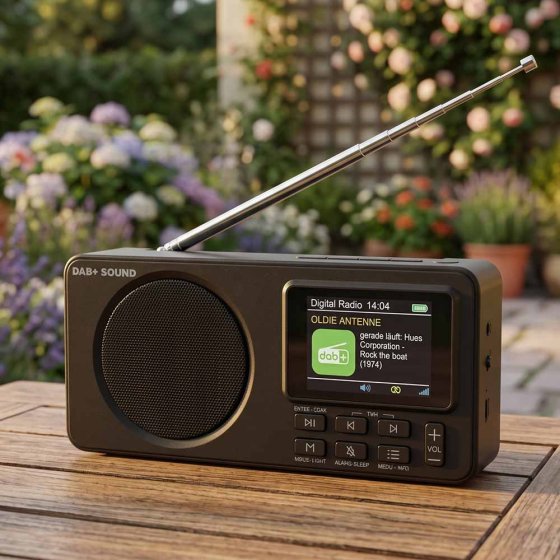 Radio compacte moderne compatible DAB+ 