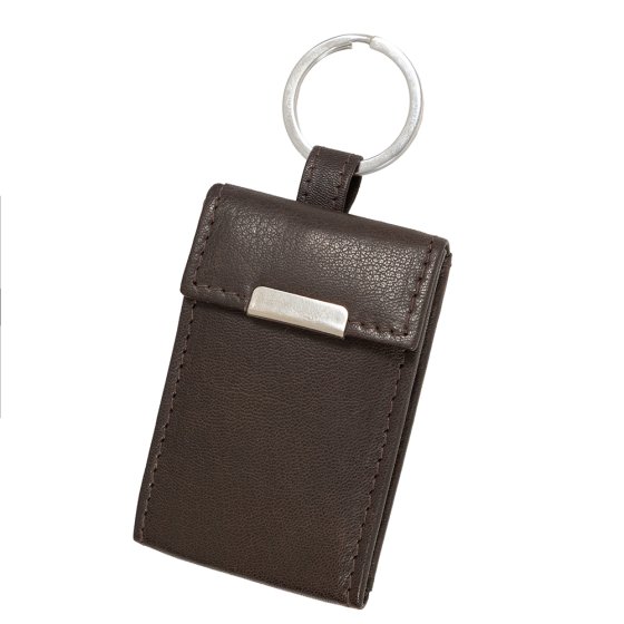 Mini-portefeuille avec porte-clés Noir