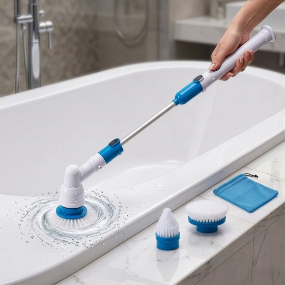 Brosse de nettoyage sans fil 