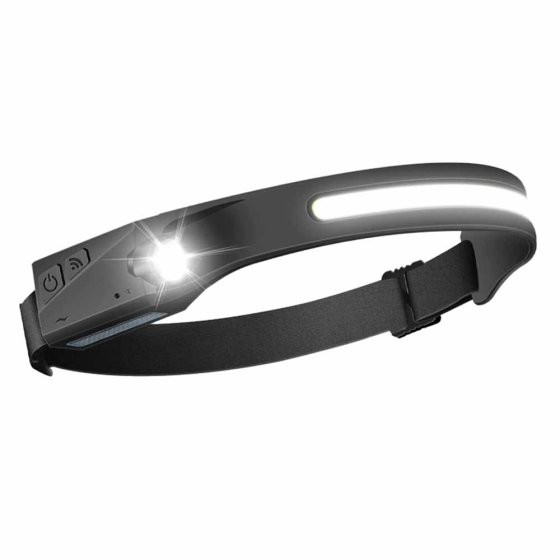 Lampe frontale avec capteur 