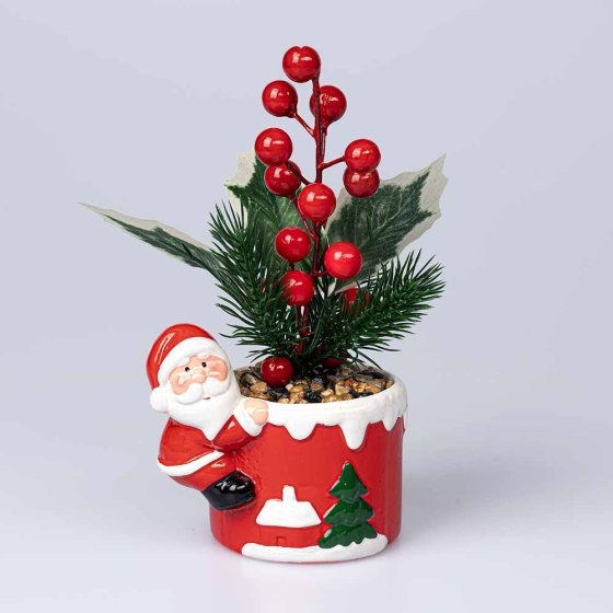 Composition florale de Noël « Santa » 