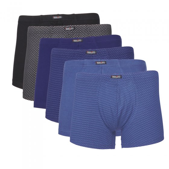 Short rétro en coton Lot de 6