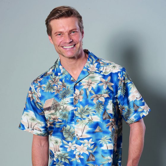 Chemise Hawaï moderne 
