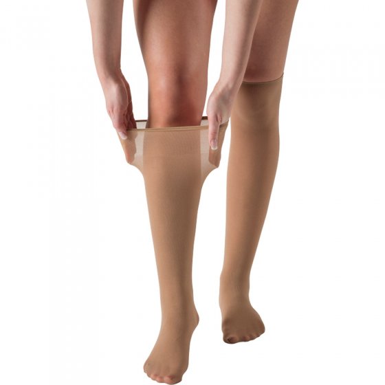 Mi-bas extra larges Beige