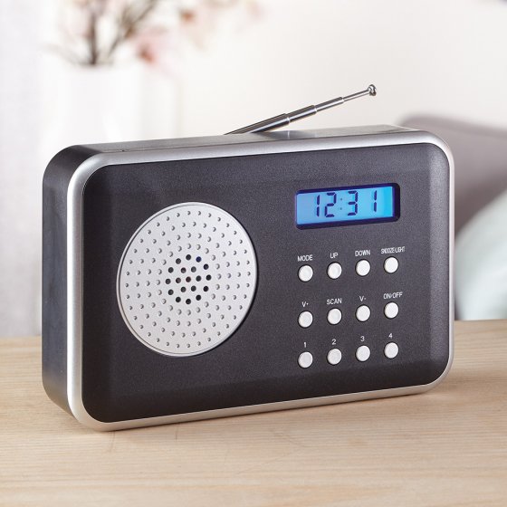 Votre cadeau : La radio FM avec réveil musical 