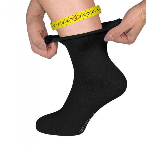 Chaussettes en coton 35/38 | Noir