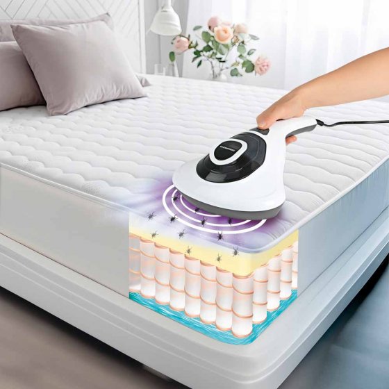 Aspirateur manuel anti-acarien 