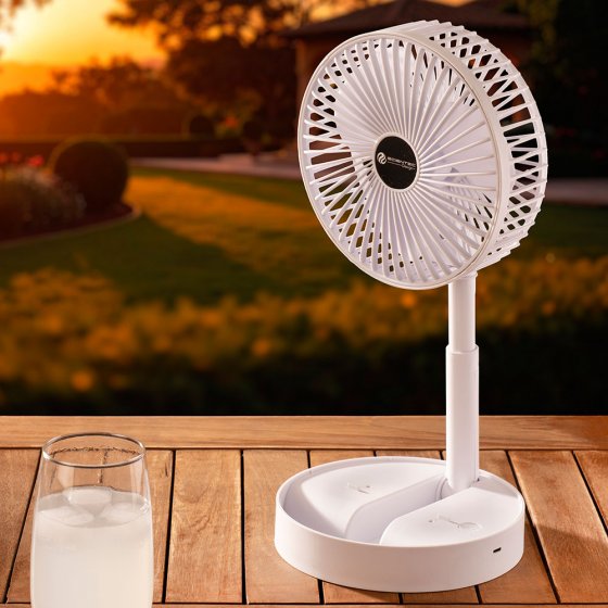Votre cadeau : un ventilateur télescopique 