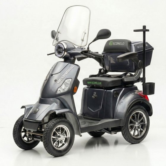E-Mobile VENEZIA, 4 roues, batterie au lithium Gris