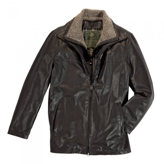 Veste homme en cuir nappa 