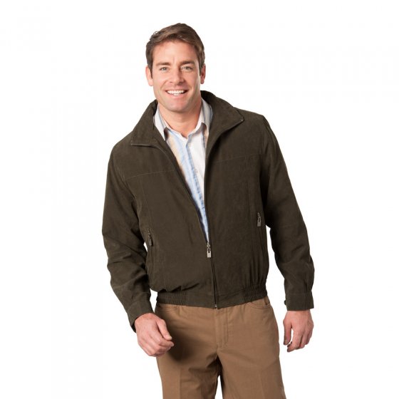 Blouson en Micro Moss