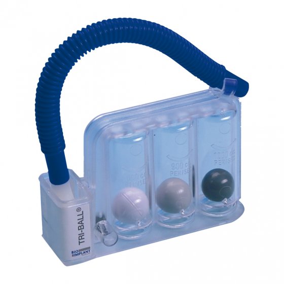 Spiromètre d’entraînement  "Tri-Ball" 