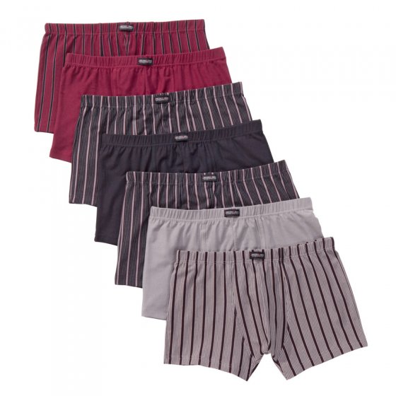 Boxers rétro en coton stretch Lot de 7  