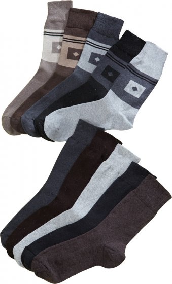 5er-Set venenfreundliche Socken, uni 