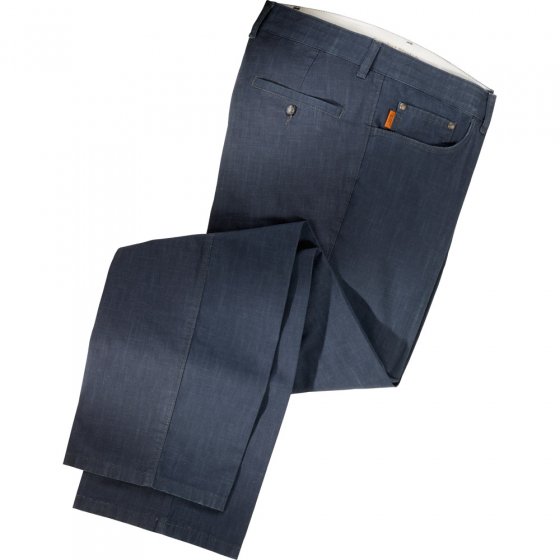 Pantalon de voyage aspect lin 