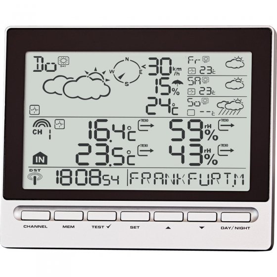 Station météo à signal DCF77 