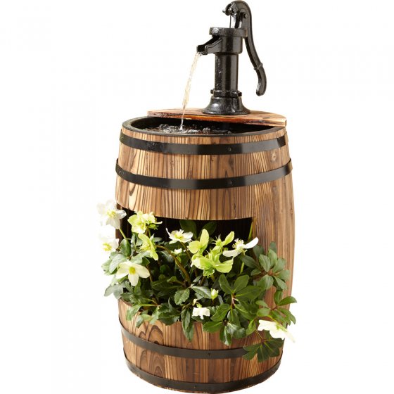 Imitation Bois Tonneau PP Résine Pot De Fleur Imité Bois Plantation Tonneau  Jardins Terrasses Et Imitation Tonneau En Bois Designs 210712 Du 9,17 €