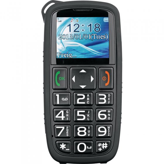 Téléphone portable de luxe à grandes touches 