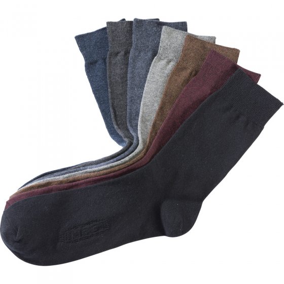 L.7 paires de chaussettes39/42 39/42 | Bleu#Marine#Noir#Anthracite#Gris#Marron#Bordeaux