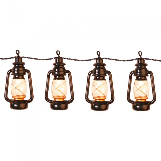 Guirlande lumineuse "lanternes à huile" à LED 