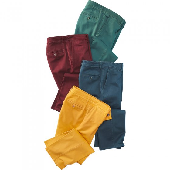 Pantalon coton coupe Chino