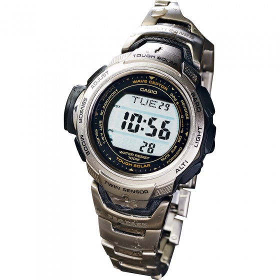 Montre Casio Pro Trek radiopilotée solaire 