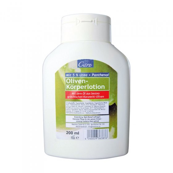 Lait pour le corps à l’huile d’olive