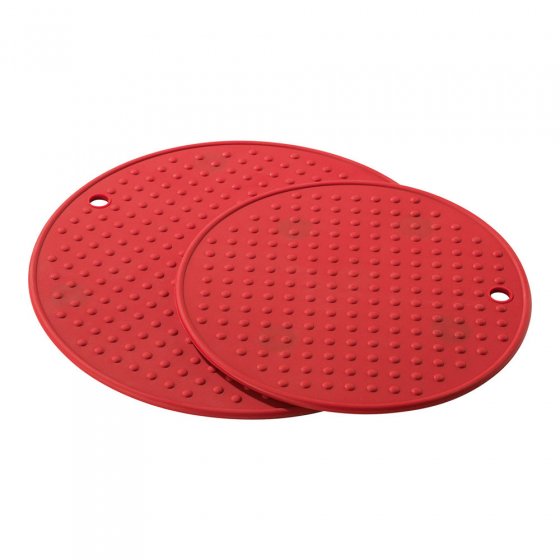 Dessous de plat aimantés en silicone Lot de 2  