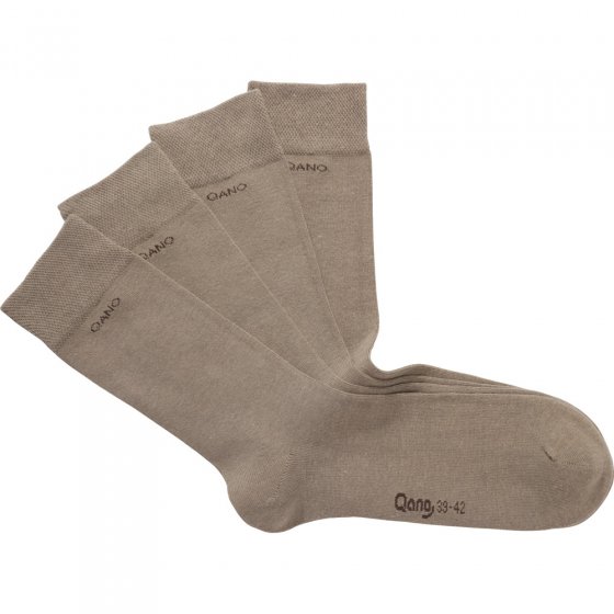 5 chaussettes respirantes43/46 43/46 | Beige