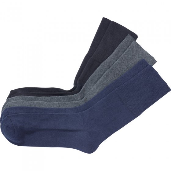 Chaussettes en coton avec semelle en éponge 6 paires  