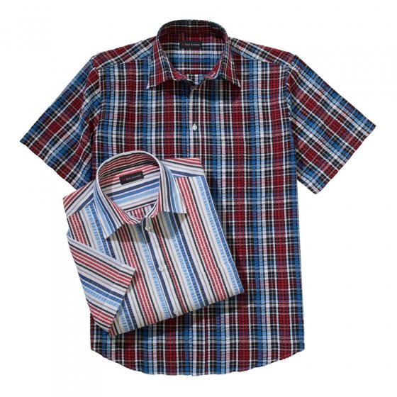 Chemises en Seersucker par lot de 2 