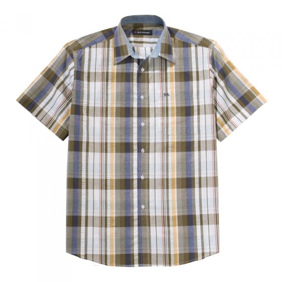 Chemise seersucker  "Madras" XXL | Multicolore