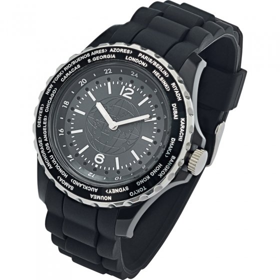 Montre homme « heure mondiale » 