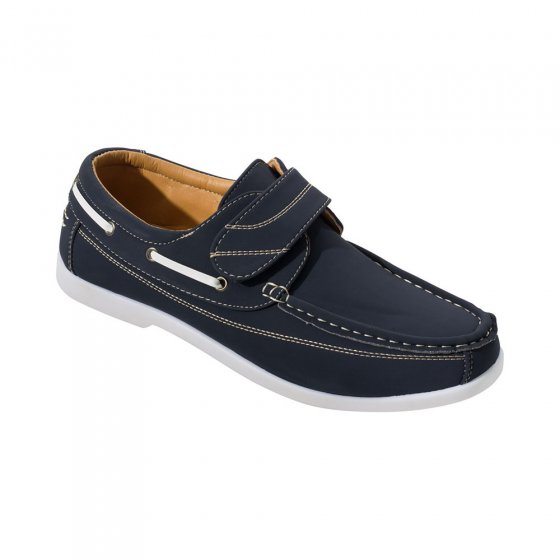 Mocassins maritimes à Velcro 42 |Marron