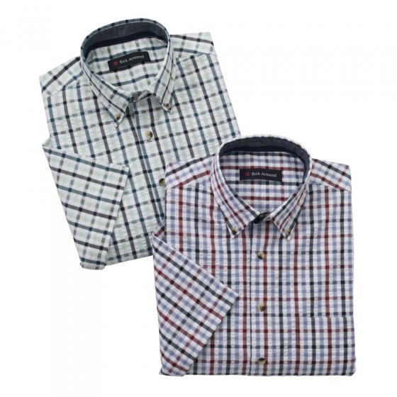 Chemise Oxford en Seersucker (Lot de 2) 