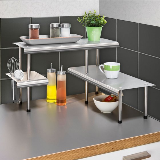 Étagère d’angle pour la cuisine Massivo Trio 