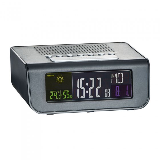 Radio-réveil avec station météo