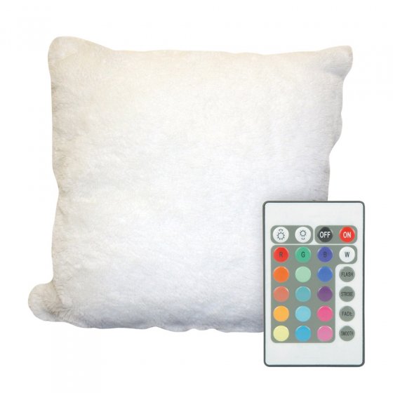 Coussin lumineux avec télécommande 