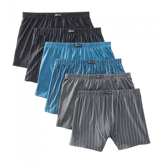 Boxers rétro microfibre Lot de 6 7