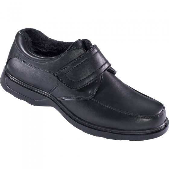 Mocassins à patte auto-agrippante et doublure chaude