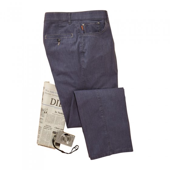 Pantalon en coton stretch