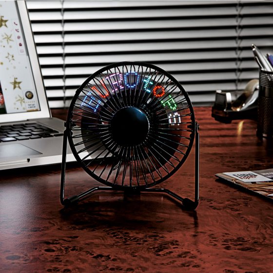 Ventilateur programmable à LED
