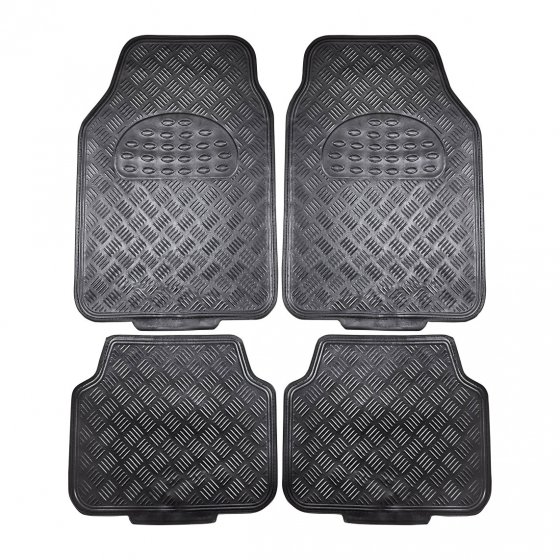 Tapis de voiture aspect cuir Set de 4 pièces  