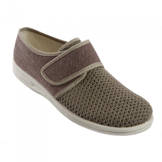 Chaussures en toile canv.,marr 40 | Marron