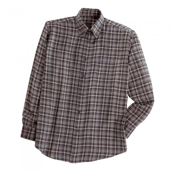 Chemise en flanelle à carreaux