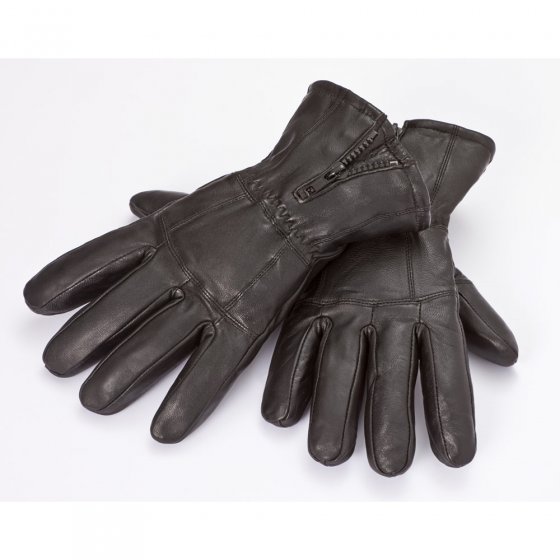 Gants  "thermiques"  en cuir d`agneau nappa 