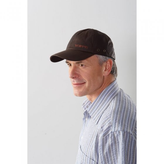 Casquette à visière en cuir « Scippies »