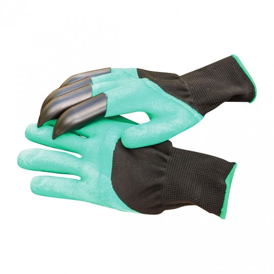 Gants de jardinage avec griffes 1 paire